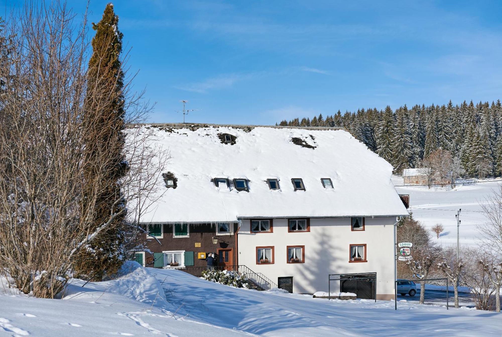 Gasthaus-Pension Zum Loewen Grafenhausen Exteriér fotografie